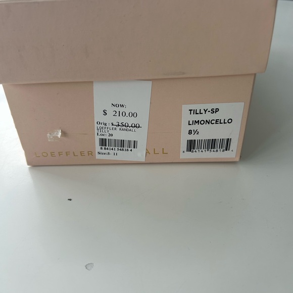 Loaffler Randall Tilly wedge in Limoncello - Picture 3 of 10